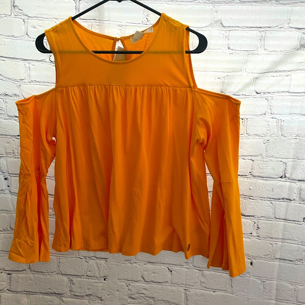 Michael Kors NWT cold shoulder top